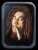 Bob Marley on Tin Lid